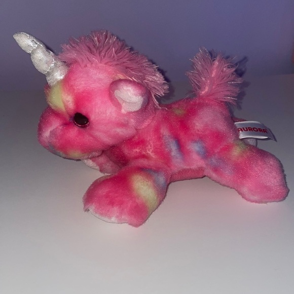 Pink unicorn stuffed animal 🦄 - Picture 1 of 8